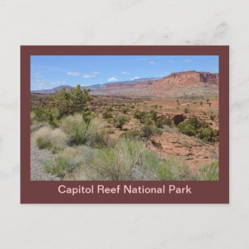 Capitol Reef National Park Postcard by bluerabbit at Zazzle