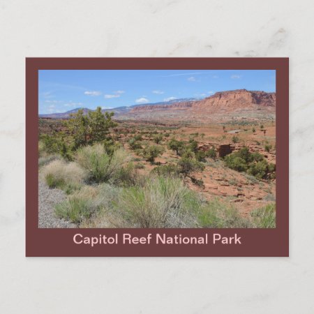 Capitol Reef National Park Postcard