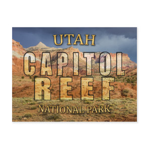 Capitol Reef National Park Postcard