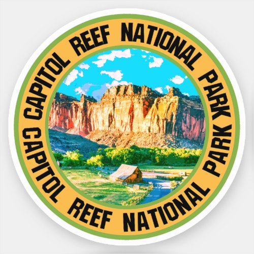 Capitol Reef National Park                         Sticker
