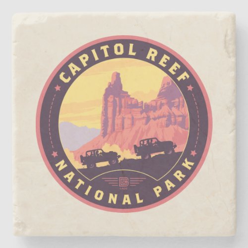 Capitol Reef National Park Stone Coaster