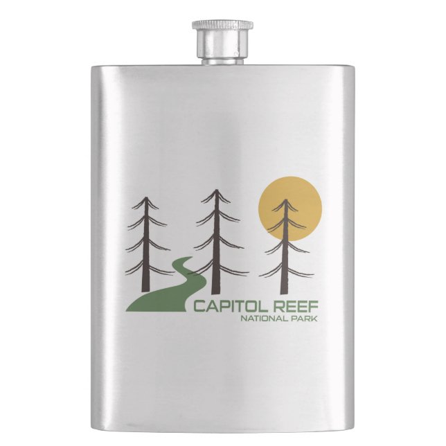 Capitol Reef National Park Trail Flask (Front)