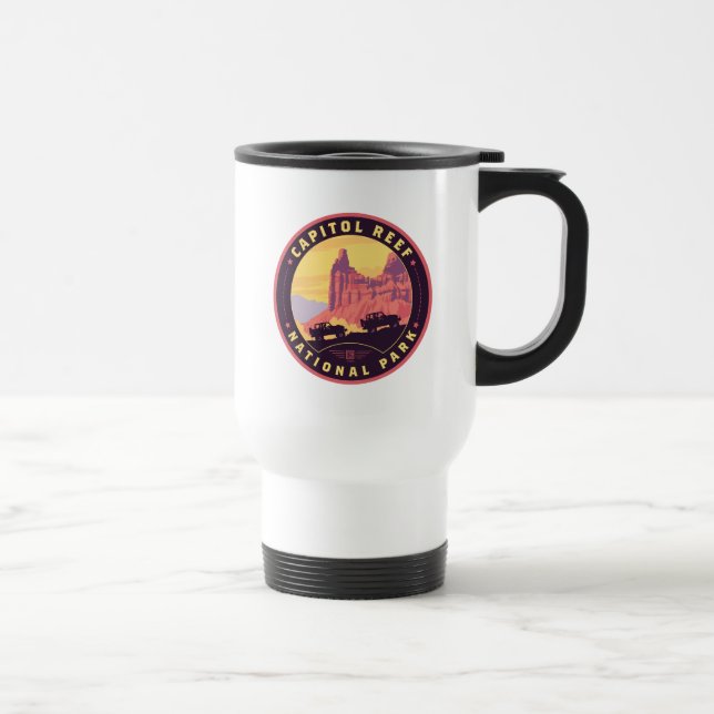 Capitol Reef National Park Travel Mug (Right)