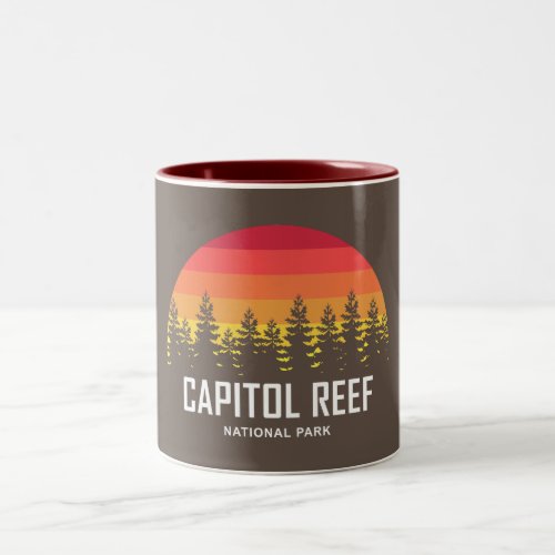 Capitol Reef National Park Two_Tone Coffee Mug