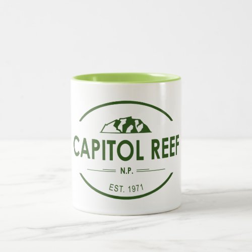 Capitol Reef National Park Two_Tone Coffee Mug