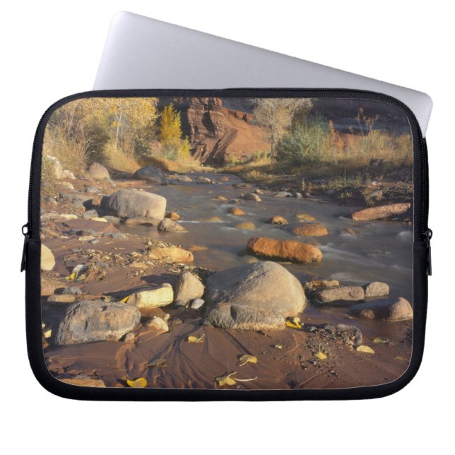 CAPITOL REEF NATIONAL PARK, UT, US, Cottonwood Laptop Sleeve (Front)