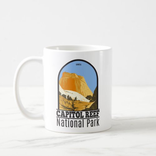 Capitol Reef National Park Utah Golden Throne Coffee Mug