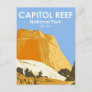 Capitol Reef National Park Utah Golden Throne Postcard