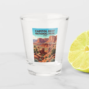 Capitol Reef National Park Utah Shot Glass