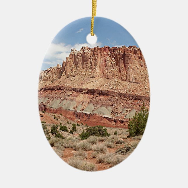 Capitol Reef National Park, Utah, USA 19 Ceramic Ornament (Front)