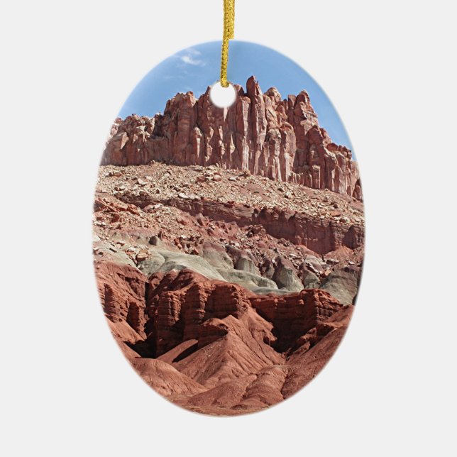Capitol Reef National Park, Utah, USA 3 Ceramic Ornament (Front)