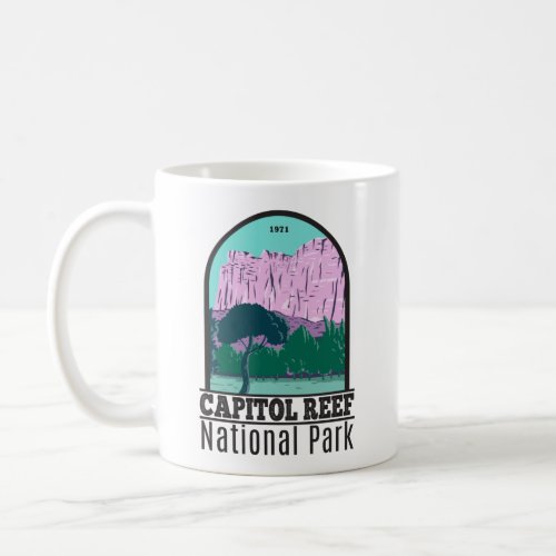 Capitol Reef National Park Utah Vintage Coffee Mug