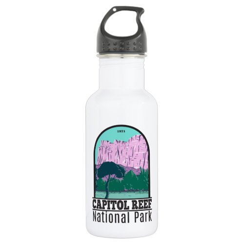 Capitol Reef National Park Utah Vintage  Stainless Steel Water Bottle