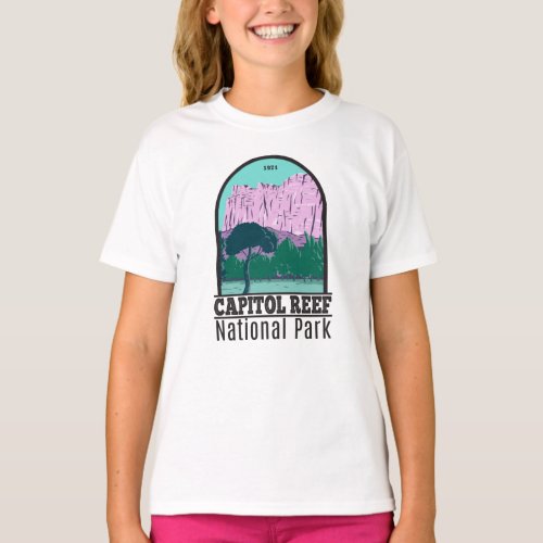 Capitol Reef National Park Utah Vintage T_Shirt