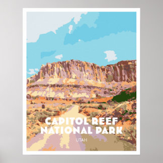 Capitol Reef Poster