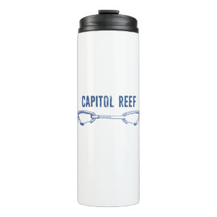 Capitol Reef Rock Climbing Quickdraw Thermal Tumbler
