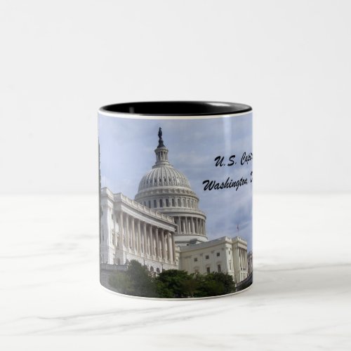 Capitol Washington DC Two_Tone Coffee Mug