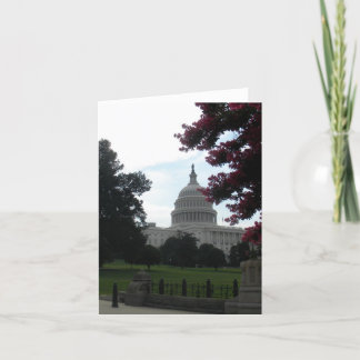 Capitol, Washington DC Card