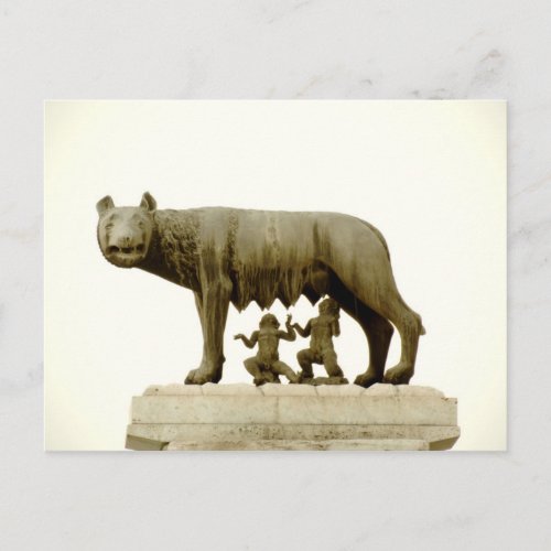 Capitoline she_wolf postcard
