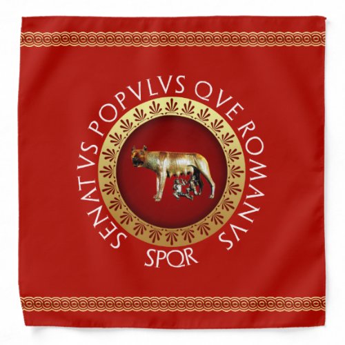 Capitoline Wolf Bandana