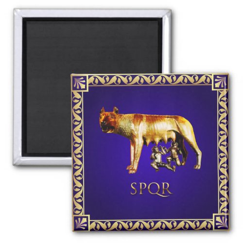 Capitoline Wolf Magnet