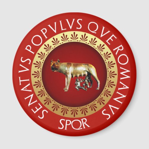 Capitoline Wolf Magnet