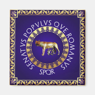 Capitoline Wolf Magnet