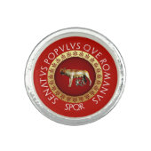 Capitoline Wolf Ring (Front)