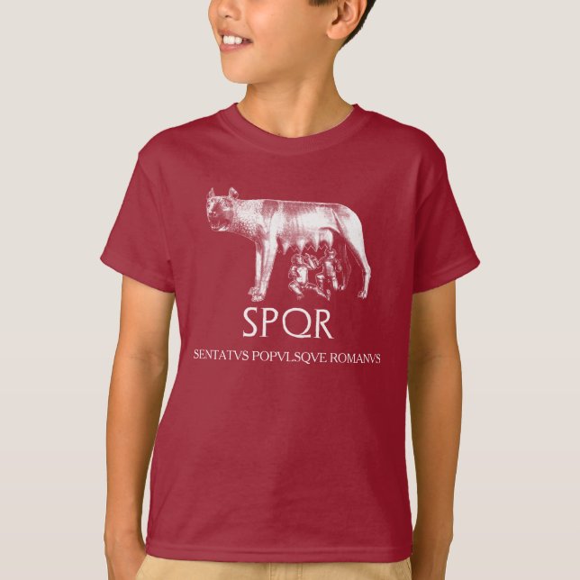Capitoline Wolf T-Shirt (Front)