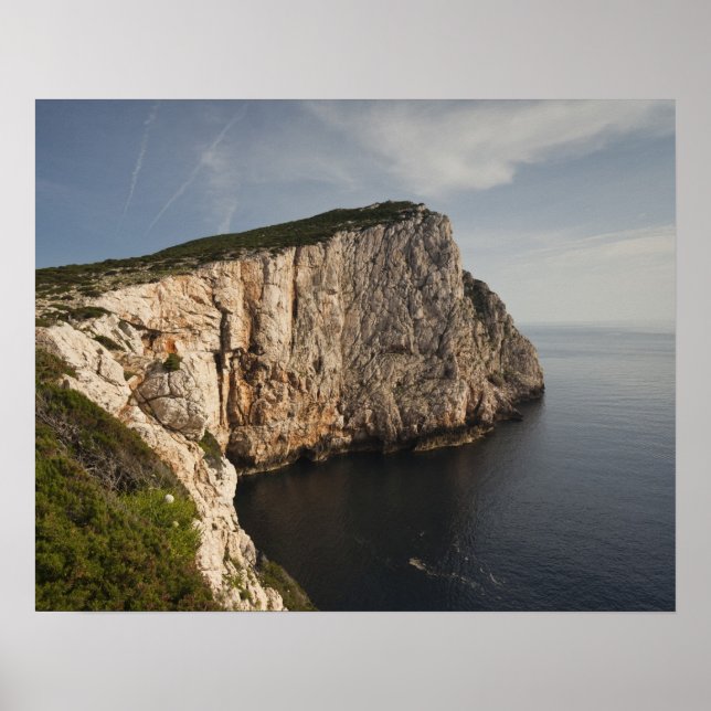 Capo Caccia, Alghero, Sardinia, Italy Poster (Front)
