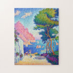 Capo di Noli, Signac Jigsaw Puzzle<br><div class="desc">Paul Victor Jules Signac (11 November 1863 – 15 August 1935) was a French Neo-Impressionist painter who, working with Georges Seurat, helped develop the Pointillist style. Quote:Wikipedia</div>
