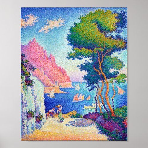 Capo di Noli Signac Poster