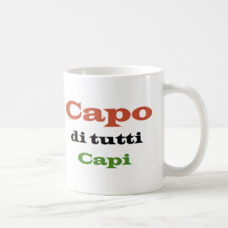 Capo di tutti coffee mug