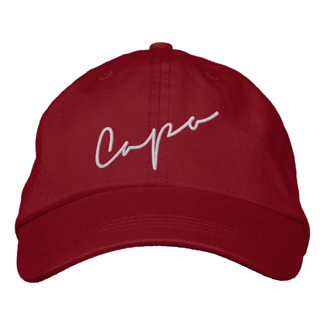 Capo Embroidered Baseball Cap (Front)