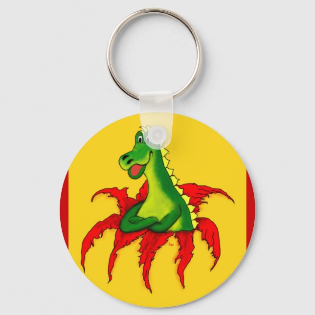 Capo , the little Dragon Keychain (Front)