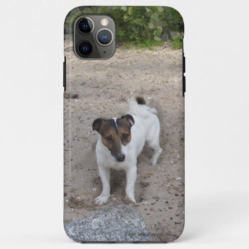 Capo von Oppenheim Jack Russell Terrier Dog iPhone 11 Pro Max Case
