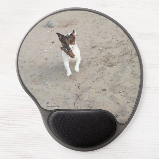 Capo von Oppenheim Jack Russell Terrier, Dog Gel Mouse Pad (Front)