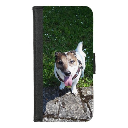 Capo von Oppenheim Jack Russell Terrier Dog iPhone 87 Wallet Case