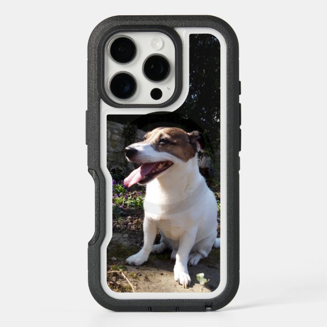 Capo von Oppenheim Jack Russell Terrier, Dog Otterbox iPhone Case (Back)