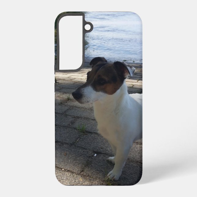 Capo von Oppenheim, Jack Russell Terrier Dog Samsung Galaxy Case (Back)
