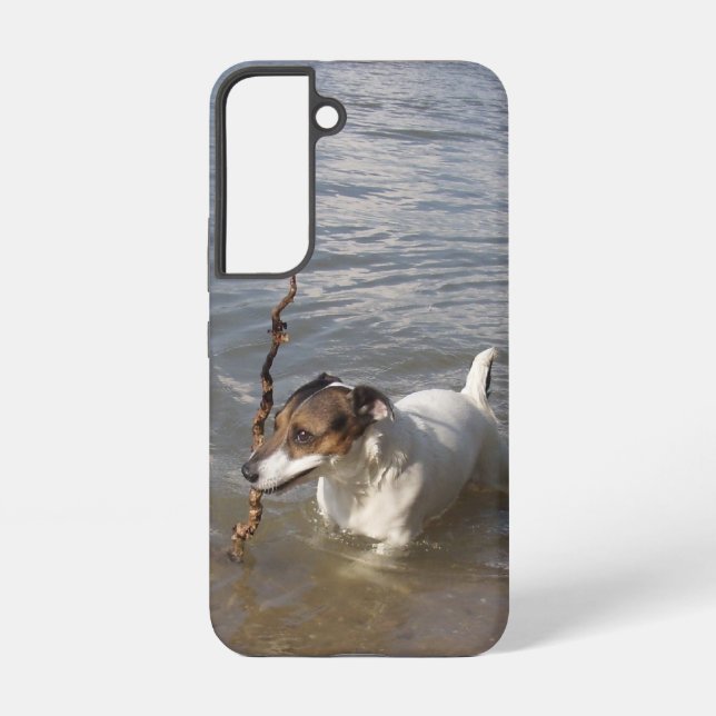 Capo von Oppenheim, Jack Russell Terrier Dog Samsung Galaxy Case (Back)