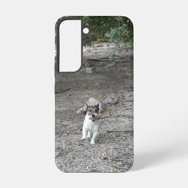 Capo von Oppenheim, Jack Russell Terrier Dog Samsung Galaxy Case (Back)