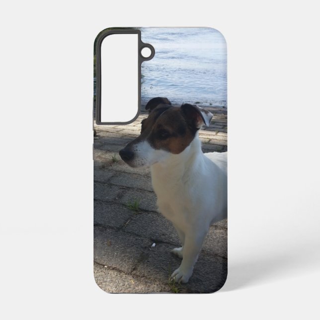 Capo von Oppenheim, Jack Russell Terrier Dog Samsung Galaxy Case (Back)