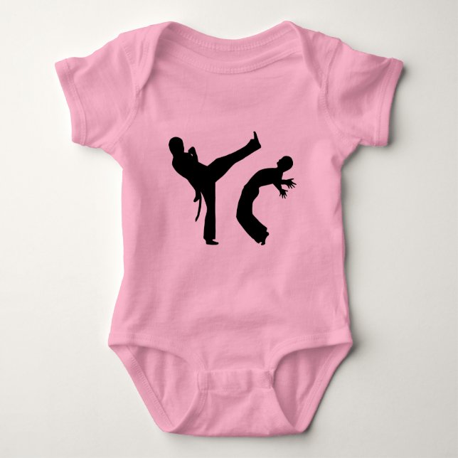 Capoeira Baby Bodysuit (Front)