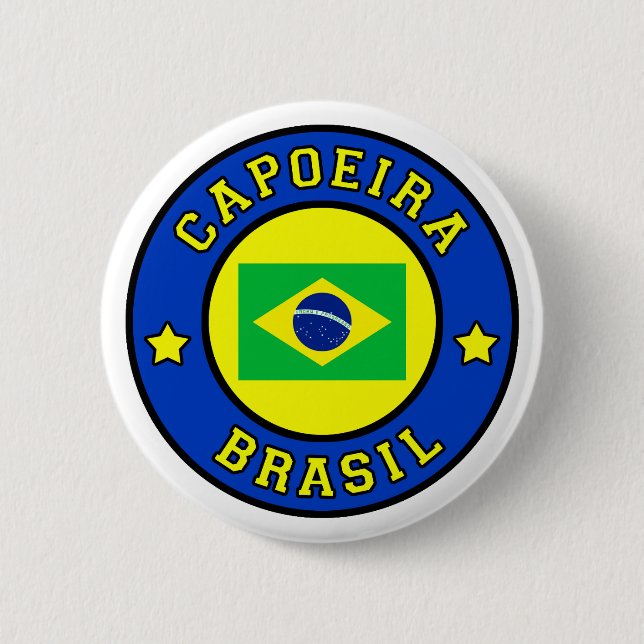 Capoeira Brasil Button (Front)