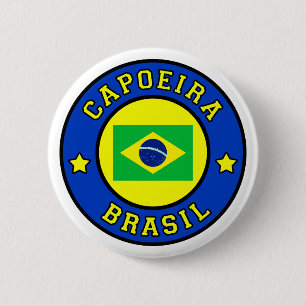Capoeira Brasil Button