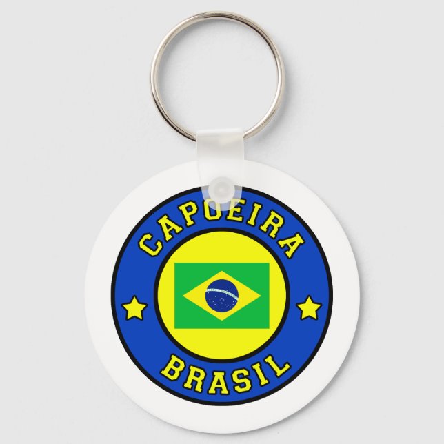 Capoeira Brasil Keychain (Front)
