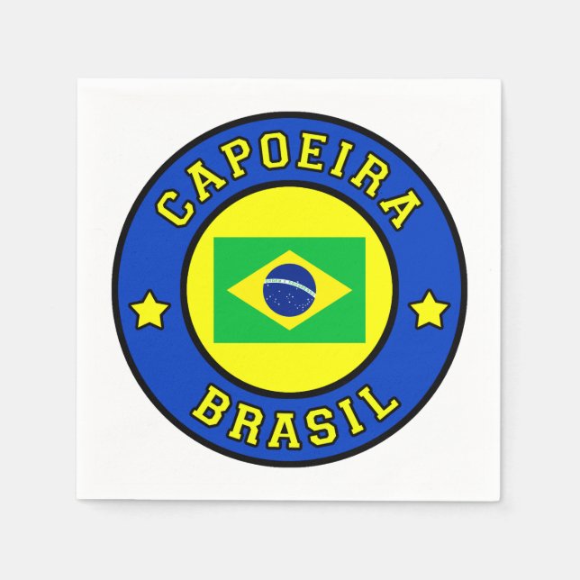Capoeira Brasil Napkins (Front)