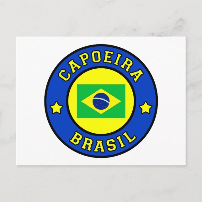 Capoeira Brasil Postcard (Front)