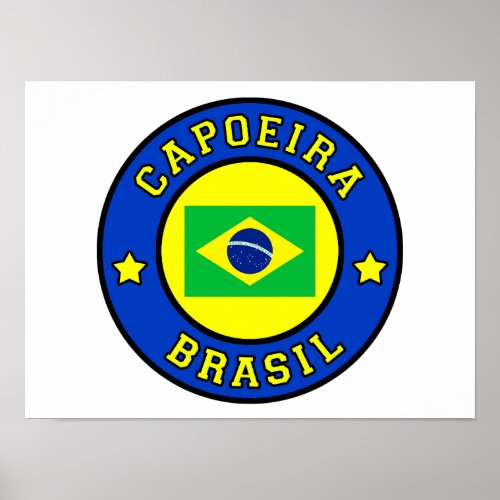 Capoeira Brasil Poster